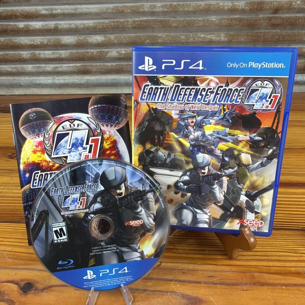 Earth Defense Force 4.1: The Shadow of New Despair Sony PlayStation 4 MINTY!!!!!